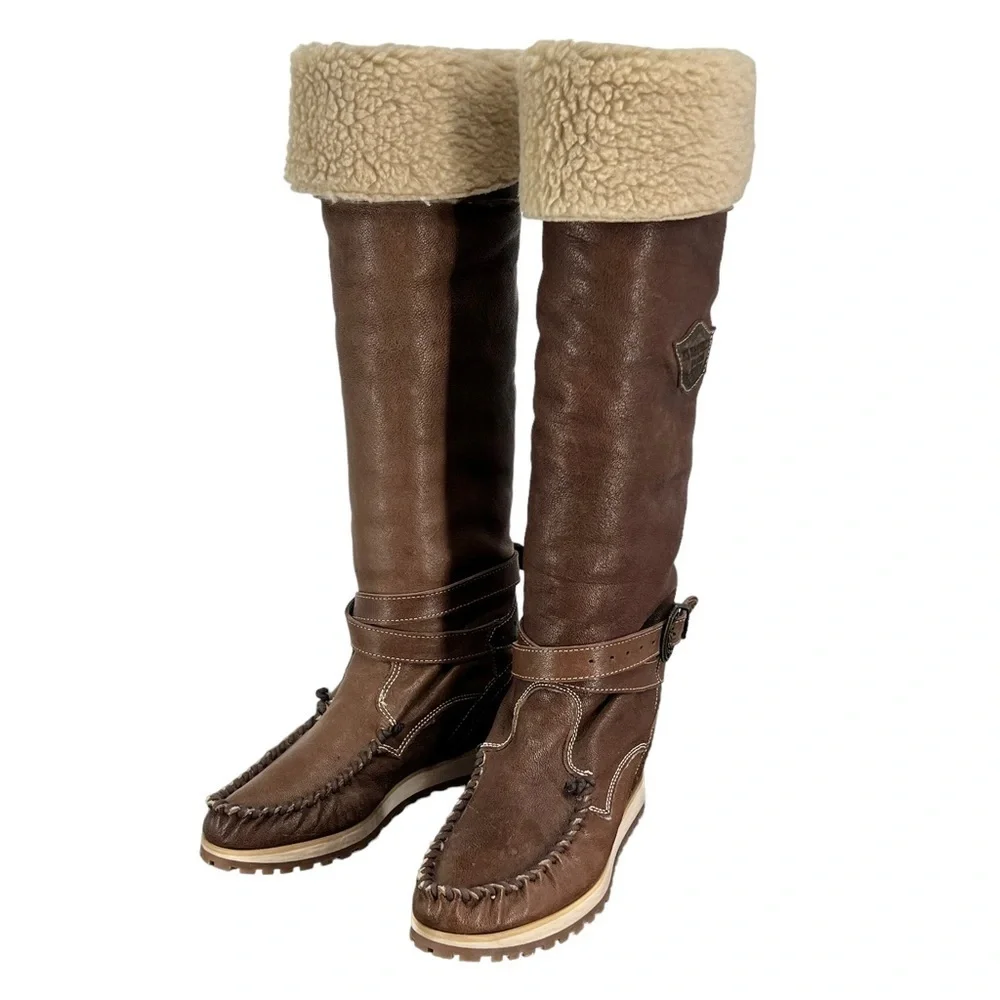 El Vaquero Tuscan Tall Boots 38